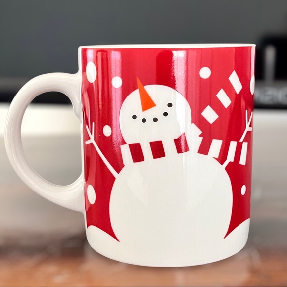 Crate and Barrel Other - Crate & Barrel Snowman Christmas Winter Coffee Mug